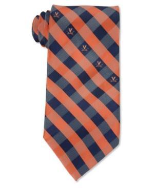 Eagles Wings Virginia Cavaliers Checked Tie