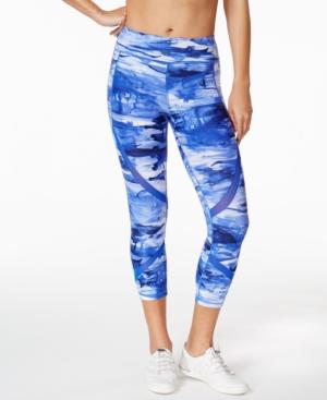 Calvin Klein Performance Sun Salutation Printed Cropped Leggings