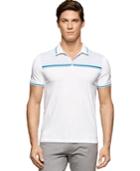 Calvin Klein 3-button Stripe Polo Shirt