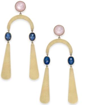 Kate Spade New York Gold-tone Multi-stone Statement Earrings