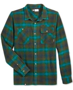 Lrg Men's Shadow Plaid Shirt