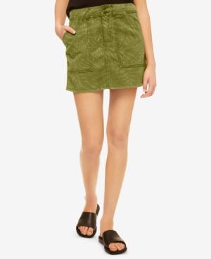 Sanctuary Lily Leaf-print Mini Skirt