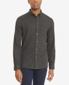Kenneth Cole Reaction Men's Striped Flannel Shirt