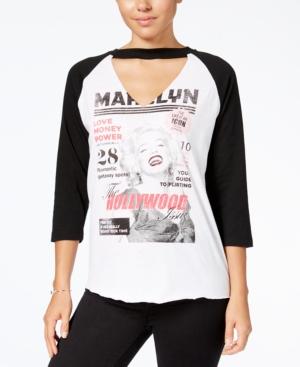 Freeze Juniors' Marilyn Graphic Raglan Top