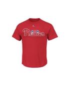 Majestic Men's Philadelphia Phillies Team Wordmark T-shirt