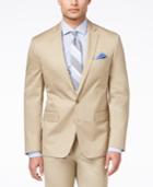 Ryan Seacrest Distinction Men's Slim-fit Tan Jacket, Only At Macy's