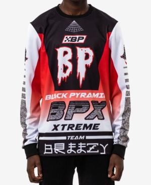Black Pyramid Men's Graphic Print Long Sleeve T-shirt