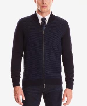Boss Men's Full-zip Wool Cardigan