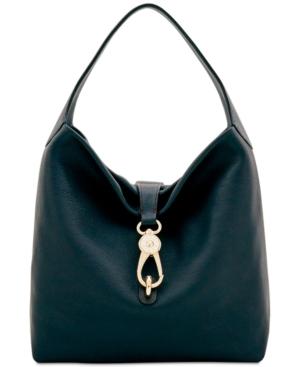 Dooney & Bourke Belvedere Logo Lock Shoulder Bag