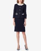 Tahari Asl Petite Framed Skirt Suit