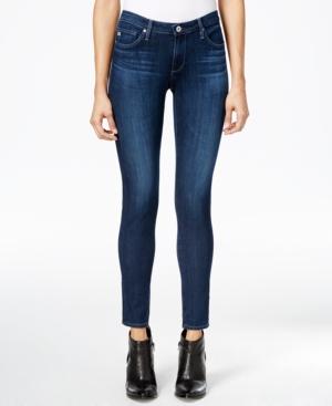 Ag Crater Wash Super Skinny Ankle Jeans