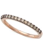 Diamond Band (1/4 Ct. T.w.) In 14k Rose Gold