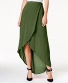 Chelsea Sky Tulip-front Maxi Skirt, Only At Macy's