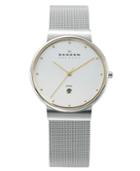 Skagen Denmark Watch, Men's Stainless Steel Mesh Bracelet 355lgsc
