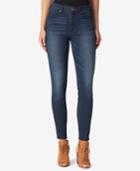 Jessica Simpson Juniors' Curvy High Rise Skinny Jeans