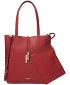 Calvin Klein Kalina Medium Tote With Pouch
