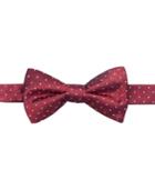 Ryan Seacrest Distinction Fairfax Pin Dot To-tie Bow Tie, Only At Macy's