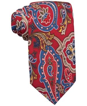 Countess Mara Fall Paisley Print Tie