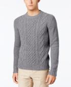Tommy Hilfiger Men's Finn Fisherman Crewneck Sweater