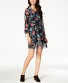 Style & Co Printed Empire-waist Dress, Created For Macy's
