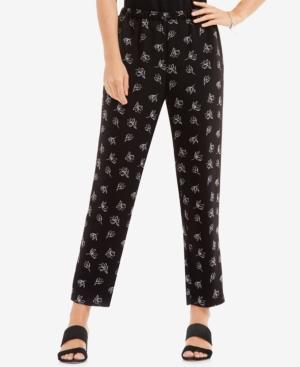 Vince Camuto Printed Pull-on Pants