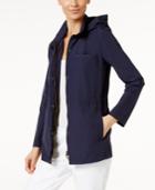 Eileen Fisher Organic Cotton-blend Hooded Jacket, Regular & Petite