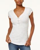William Rast Gordon Cap Sleeve Top