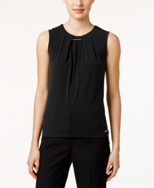 Calvin Klein Hardware Pleated Shell