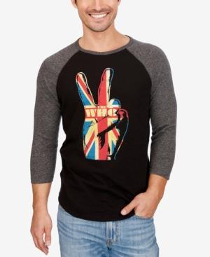 Lucky Brand Men's The Who Graphic-print Baseball T-shirt