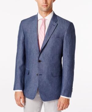 Tommy Hilfiger Men's Linen Extra-slim Fit Sport Coat