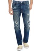 Levi's 513 513 Slim Straight-fit Corburns Cut Jeans