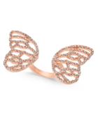Thalia Sodi Pave Butterfly Wings Ring, Created For Macy's