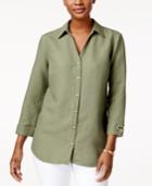 Jm Collection Hardware-detail Shirt, Only At Macy's