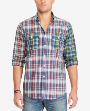 Polo Ralph Lauren Men's Standard Fit Madras Plaid Workshirt