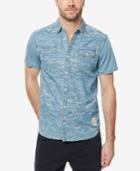 Buffalo David Bitton Men's Sakila Camouflage Shirt