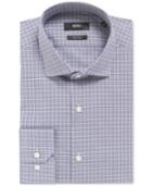 Boss Men's Regular/classic-fit Plaid Cotton Traveler Dress Shirt