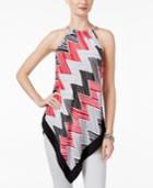 Alfani V-hem Halter Top, Only At Macy's
