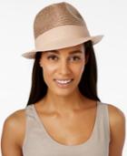 Collection Xiix Metallic Straw Fedora