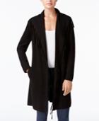 Style & Co Fringe-trim Duster Cardigan, Created For Macy's
