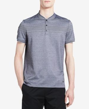 Calvin Klein Men's Slim-fit Textured Polo