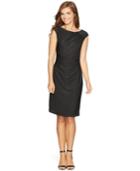 American Living Metallic Bateau-neck Dress