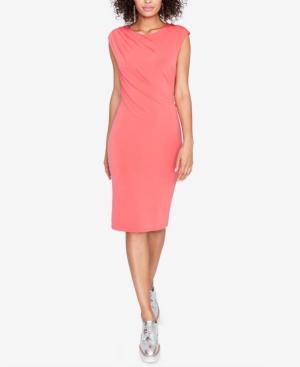 Rachel Rachel Roy Draped Cap-sleeve Dress, Created For Macy's