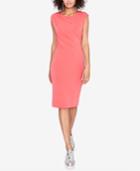 Rachel Rachel Roy Draped Cap-sleeve Dress, Created For Macy's