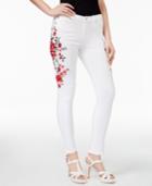 Thalia Sodi Embroidered Skinny Jeans, Only At Macy's
