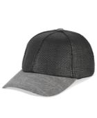 Inc International Concepts Mixed Material Baseball Cap, Created For Macy's