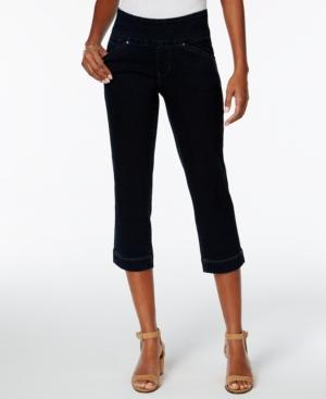 Jag Petite Marion After Midnight Wash Cropped Jeans