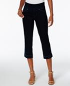 Jag Petite Marion After Midnight Wash Cropped Jeans