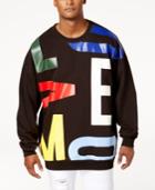 Moschino Men's Oversized Graphic-print Sweatshirt