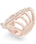 Thalia Sodi Rose Gold-tone Crystal Web Stretch Ring, Only At Macy's