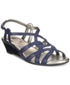 Bandolino Galtelli Embellished Wedge Sandals Women's Shoes